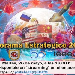 26 de mayo. IEEE. Presentación virtual "Panorama estratégico 2020"