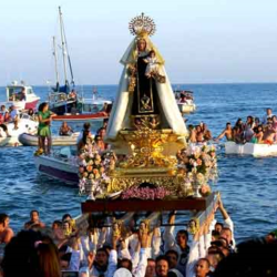 La festividad del Carmen, es el día más grande de la Armada