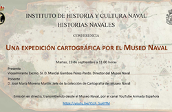 15 de septiembre. IHCN. Ciclo "Historias Navales" por You Tube