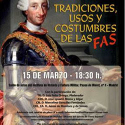 15 de marzo. AEME/IHCM. Mesa Redonda "Tradiciones, Usos y Costumbres de las FAS"