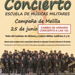 25 de junio, 12:00 horas. IHCM. Concierto "Campaña de Melilla 1921"