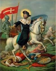 SANTIAGO APOSTOL, PATRON DE ESPAÑA y del Arma de Caballería.