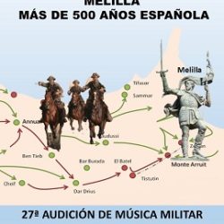 19 de noviembre, 12:00 horas. IHCM. Audición música militar: Melilla. Más de 500 años española»