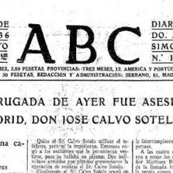 El asesinato político, Luis Alejandre
