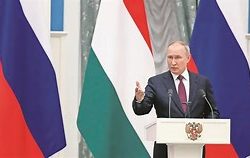 Putin, OTAN, USA, EU, de cara a la pared.