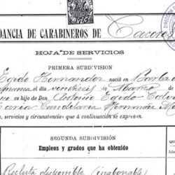 La absorción del cuerpo de Carabineros (XII)
