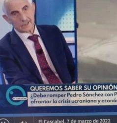 Presidente de AEME en EL CASCABEL . Lunes 7 de marzo