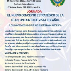 21 de abril. ACAMI. Jornada sobre El nuevo Concepto Estratégico de la OTAN, un punto de vista español