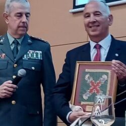 Conferencia de Jesús Núñez en Badajoz sobre la creación de la Guardia Civil en Badajoz.