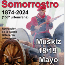 18 de mayo.MUSKIZ. Conferencia  "La batalla de San Pedro Abanto". Comandante IM Campelo Gainza