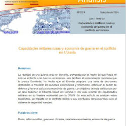 CAPACIDADES MILITARES RUSAS Y ECONOMÍA DE GUERRA EN EL CONFLICTO EN UCRANIA»