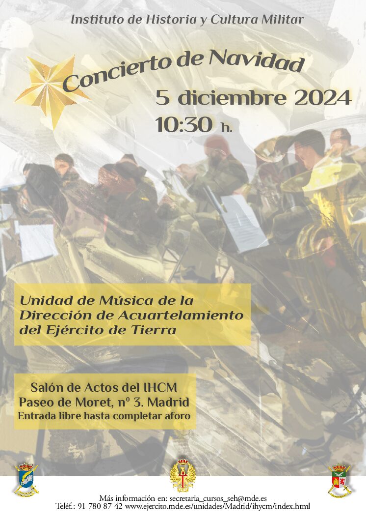 5 de diciembre. IHCM. Concierto de Navidad