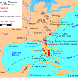 PEDRO MENÉNDEZ DE AVILÉS, Fundador de ciudades en Estados Unidos    Teniente Coronal Garrido Palacios.