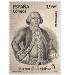 Bernardo de Gálvez, héroe en la Independencia de Estados Unidos y la reconquista de Florida Occidental.   TCOl Garrido Palacios