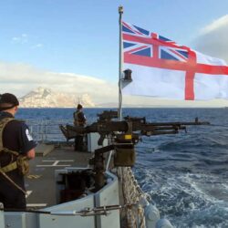 LA PRESENCIA INGLESA EN GIBRALTAR ES UNA PERMANENTE Y FALAZ AMENAZA A LA SEGURIDAD E INTEGRIDAD TERRITORIAL DE ESPAÑA.          CN, r Fernandez Diz