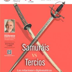 6 de noviembre.Casa Asia. Conferencia: «Samuráis vs Tercios: las relaciones diplomáticas entre Japón y el mundo hispánico»