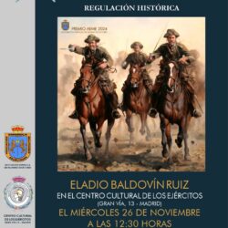 26 de noviembre. CCE. Presentación del libro: "El Arma de Caballería. Regulación historical"