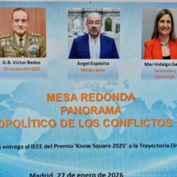 27 de enero. CESEDEN. Mesa Redonda: Panorama Geopolítico de los Conflictos 2025.