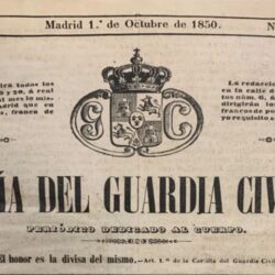 La primera publicación de la Benemérita: «Guía del Guardia Civil» (1850-1855)