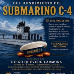 17 de septiembre.Puente Genil. Conferencia. "En recuerdo de los 44 tripulantes del Submarino C-4"