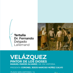 23 de septiembre. Cadiz. Conferencia: VELAZQUEZ, pintor de  los dioses
