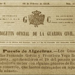 El puesto de Algeciras en los primeros meses de 1859.                                                      Coronel GC Núñez Calvo
