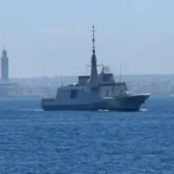 El «paso inocente» de la Marina Real de Marruecos en aguas españolas.                                        Almirante Del Pozo